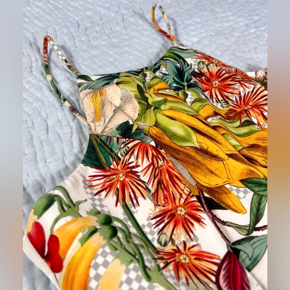 ANTHROPOLOGIE - Dahlia Tropical Peplum Top - Picture 8 of 13